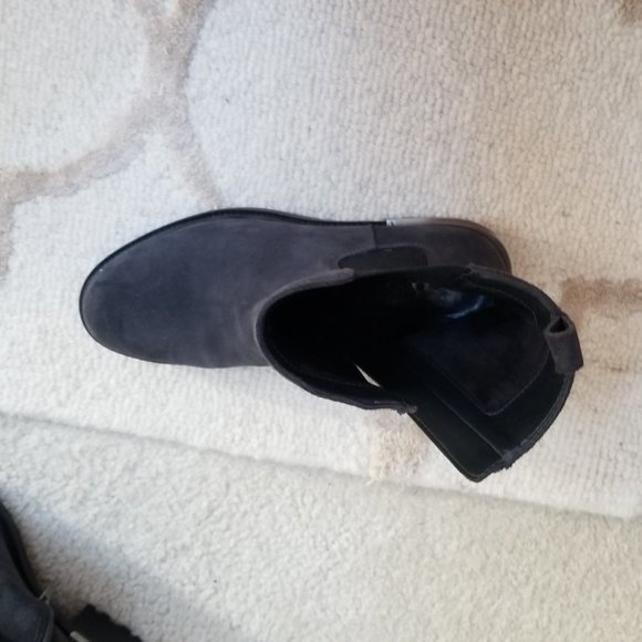 Vince Camuto Charcoal Ankle Booties - Picture 3 of 5